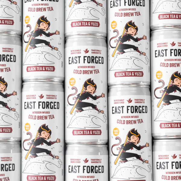 EAST FORGED Black Tea & Yuzu carton (15x250ml cans)_image_East Forged_order now