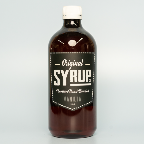 Original Cafe Syrup - Vanilla 750ml_image_THE MILKMEN_order now