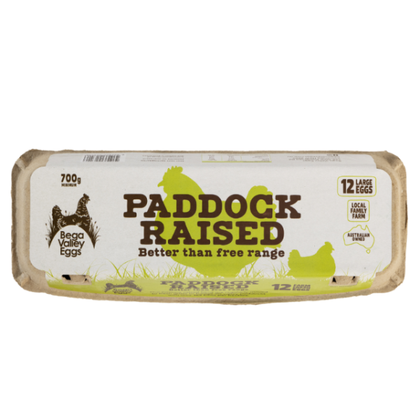 Pasture Raised Eggs 700g Retail Cartons _image_Bega Valley Eggs_order now