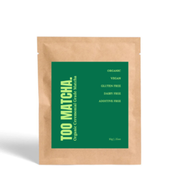 Organic Ceremonial Grade Matcha Sample 10g (5 serves)_image_Too Matcha_order now