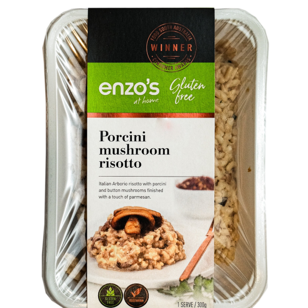 Risotto Porcini Mushroom s/s 330g_image_Enzo's at Home_order now
