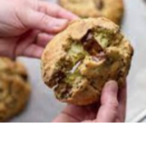 Pistachio Milk Choc Chunky Cookie 10 pack_image_Fatboi Brownies Pty Ltd_order now
