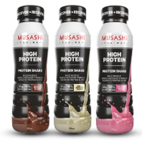 375ML MUSASHI PROTEIN SHAKE 6PK_image_Steel City Beverage Co_order now