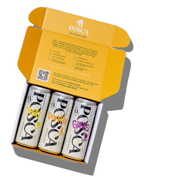 FREE 3 Pack Tester (Grape, Pineapple & Yuzu)_image_Posca Hydrate Drinks_order now