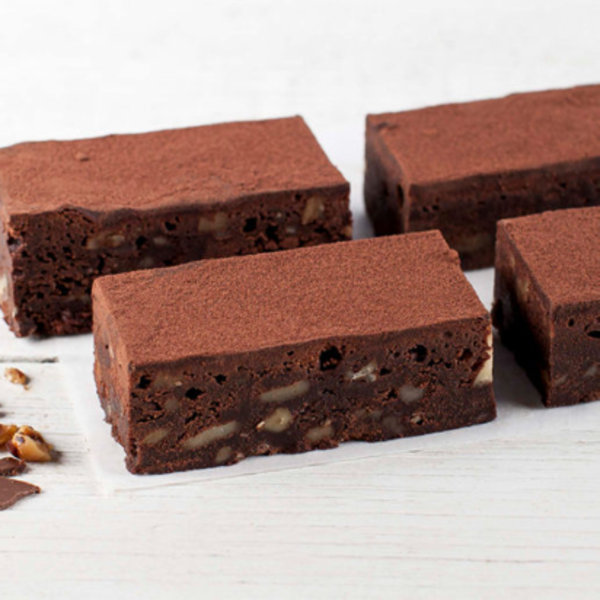Slice Brownie Walnut Slice GF (Pack 6) 21 days_image_3 Tier Food Service_order now