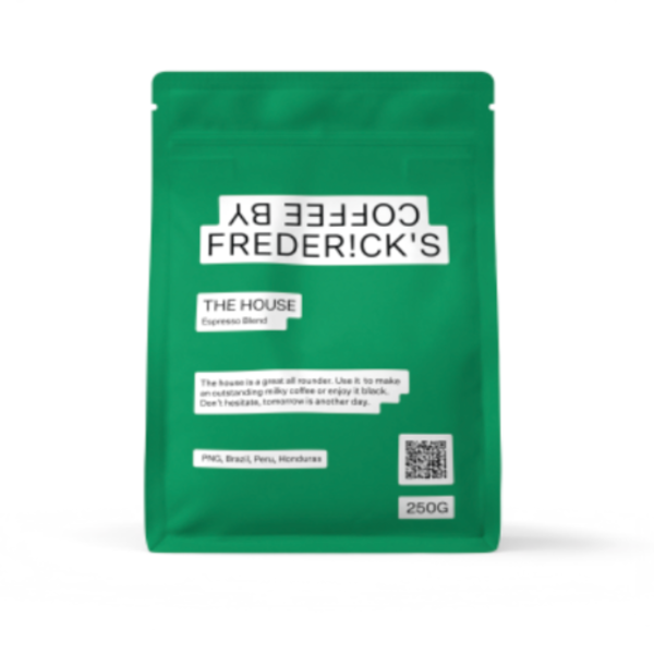 Fredericks Coffee House Blend 6x250g Whole Bean_image_Brew Society NSW_order now