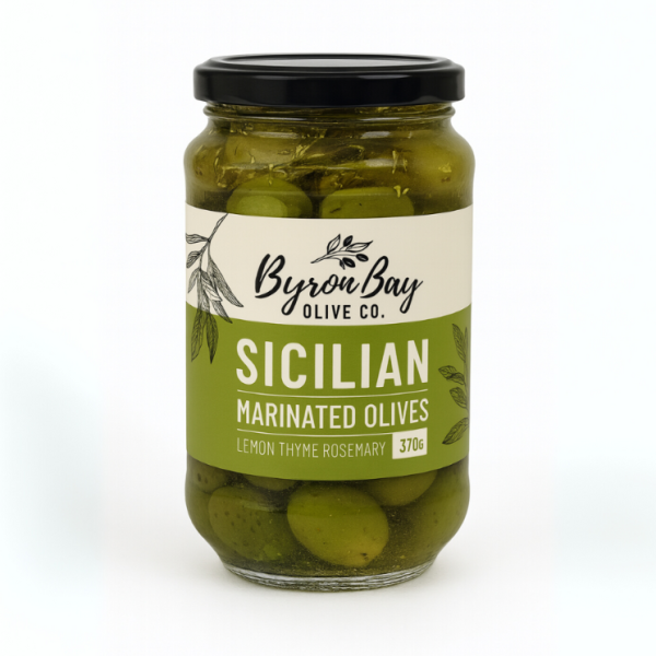 SICILIAN OLIVES - Lemon & Herbs_image_Byron Bay Olive Co_order now