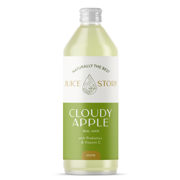 Juice Story - 300ml case of 12 -  Apple Cloudy_image_Jiva Products_order now
