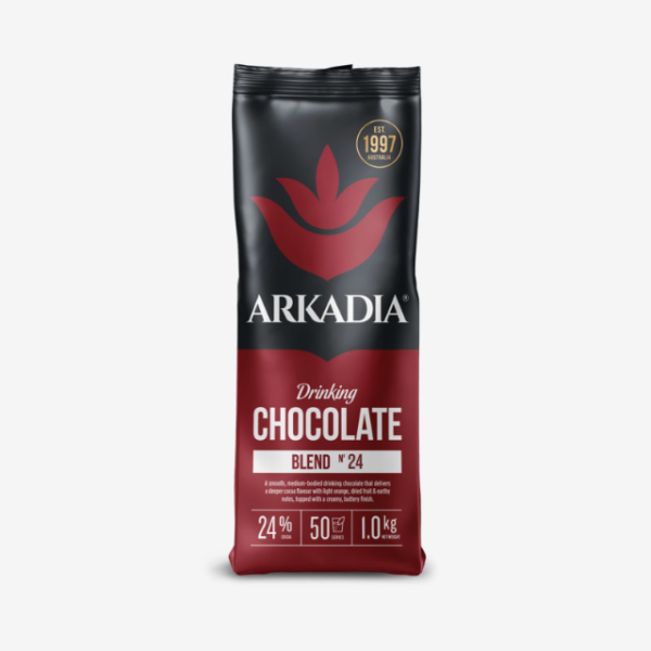 Arkadia Blend 24 Drinking Choc 1kg_image_Grand'Cru Coffee_order now