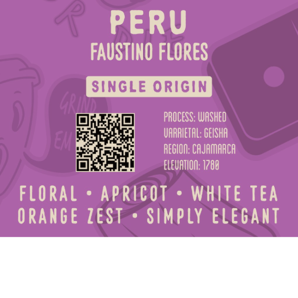 Peru Faustino Flores_image_Cavalier Coffee Roasters_order now