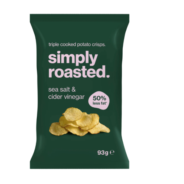Simply Roasted - Sea Salt & Vinegar 12 x 93g_image_Brew Society NSW_order now