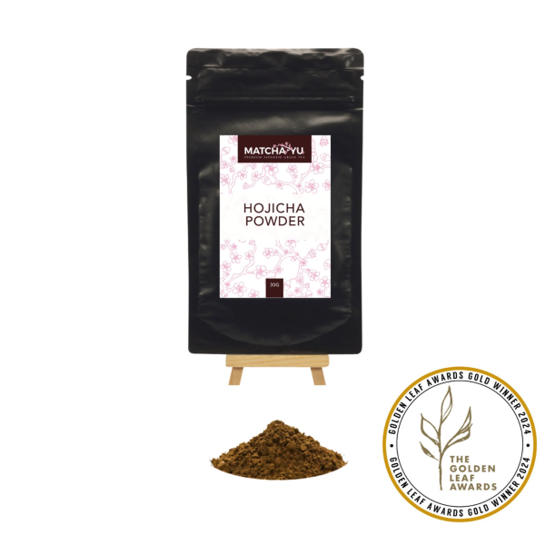 Hojicha Roasted Green Tea Powder (30g) - Retail_image_Matcha Yu Tea_order now