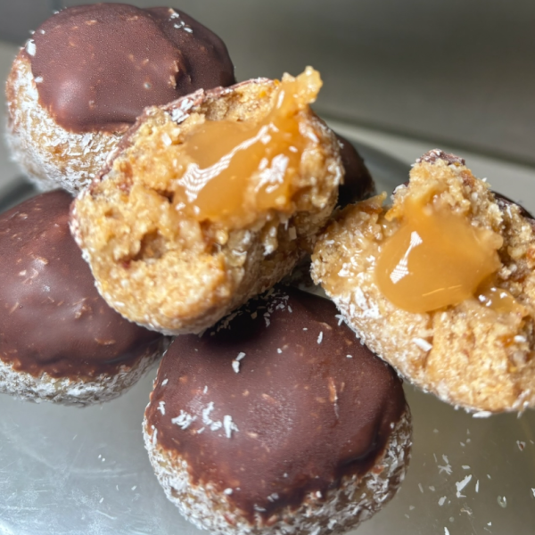 Salted Caramel Protein Ball_image_Sisterly Bites Protein Balls_order now