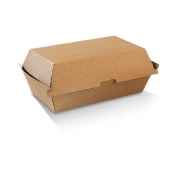 Snack Box Regular Brown Corrugated 200 Pieces per Carton_image_Eco Compostable_order now