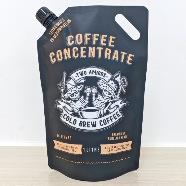 6 x 1L Cold Brew Coffee concentrate (Goon Sack)_image_Two Amigos Australia_order now