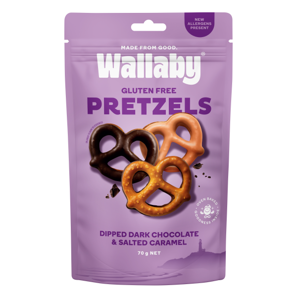 Wallaby GF Pretzels Assorted 10x70g_image_Soulfresh_order now