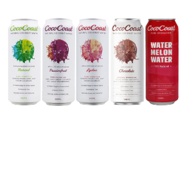 500ML COCO COAST COCONUT WATER_image_Steel City Beverage Co_order now