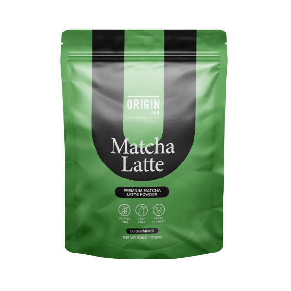 Origin Tea - 500g Matcha Latte Powder_image_Origin Tea  | Ovvio Organics _order now