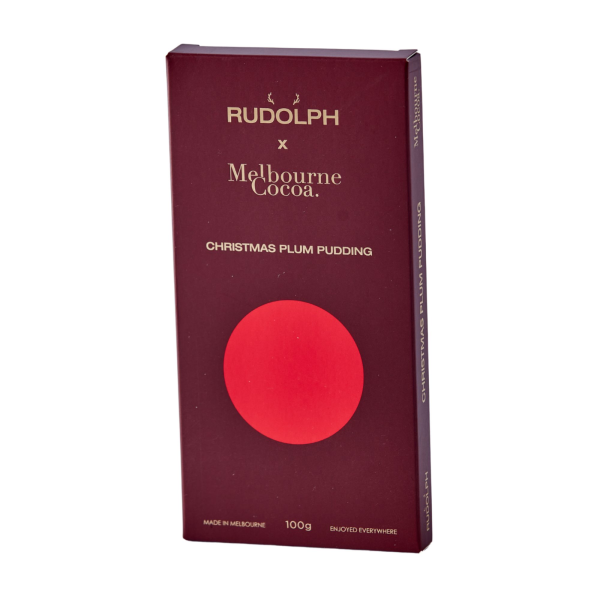 Plum Pudding Chocolate Block 100g_image_The Cocoa Group_order now