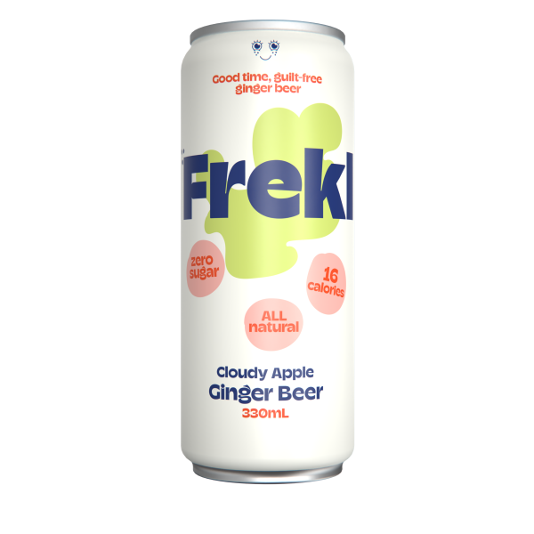 Frekl Cloudy Apple Ginger Beer 16 x 330mL_image_Frekl Ginger Beer_order now