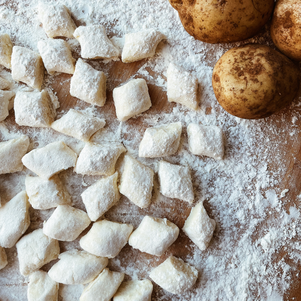 Potato Gnocchi - Handmade - NORMAL SHAPE 1kg_image_GNOCCHI BY RIGO_order now
