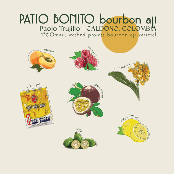 1kg - Colombia - Patio Bonito Bourbon Aji_image_Core Roasters_order now