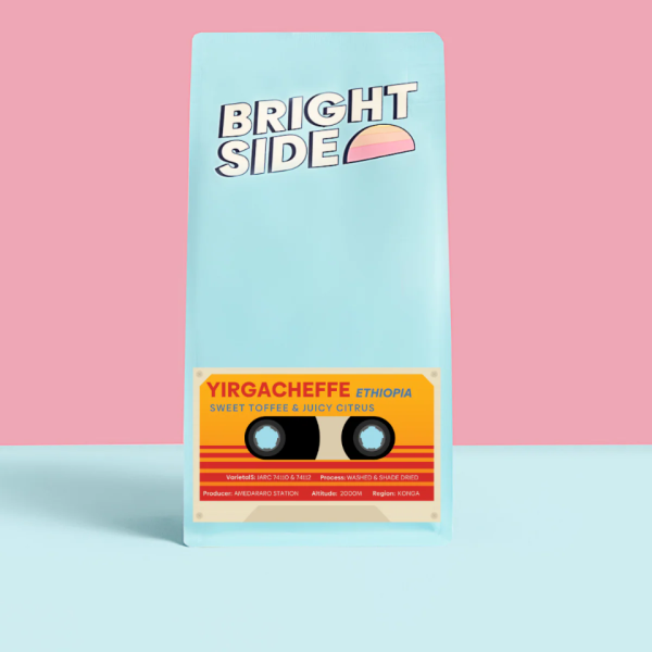 Ethiopia, Yirgacheffe, Washed, Espresso Roast_image_Brightside Coffee Co_order now