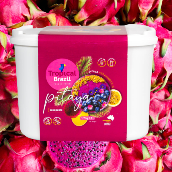 Dragon Fruit Cream (Pitaya ) - 1.7kg_image_Braussie Acai Supplier_order now