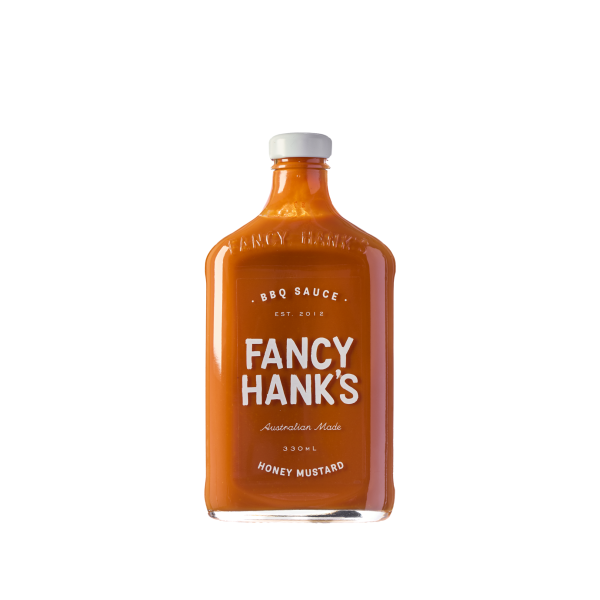 Fancy Hanks Honey Mustard BBQ Sauce (6x330ml)_image_Really Good People_order now