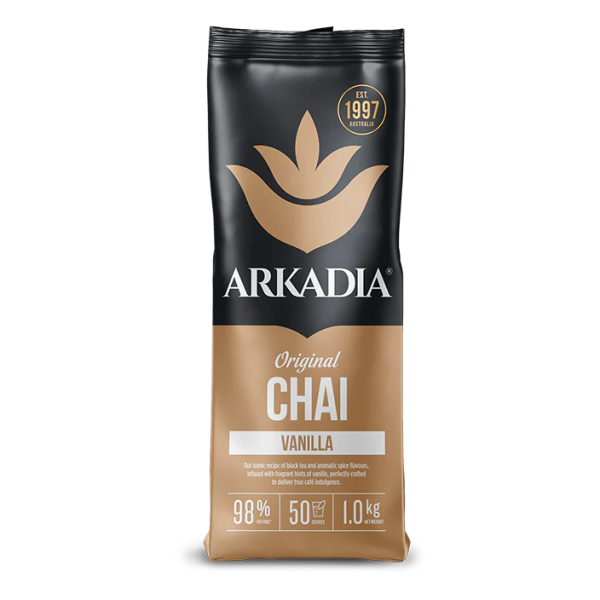 Arkadia Chai Vanilla - 1kg_image_Eastwood Hospitality Pty Ltd (Gippsland Coffee)_order now