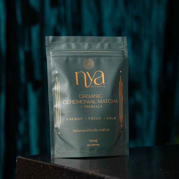 MATCHA +TREMELLA 100g Pouch_image_Nya Rituals Matcha & Cacao_order now