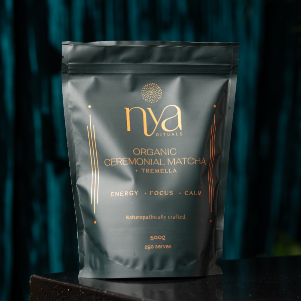 MATCHA +TREMELLA 500g Pouch_image_Nya Rituals Matcha & Cacao_order now