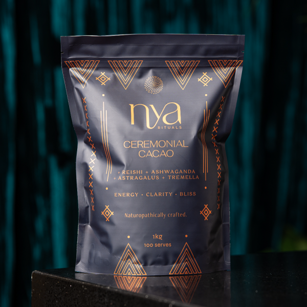 Ceremonial Cacao Refill 1kg_image_Nya Rituals Matcha & Cacao_order now