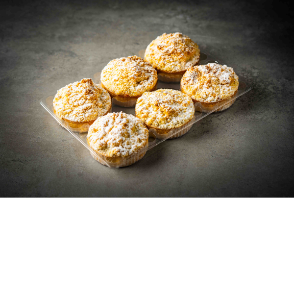 8cm Apple Crumble Tarts (Box of 6)_image_Looma's Cakes_order now