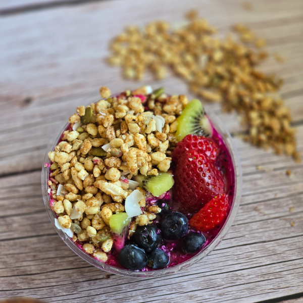 GF Puffs with Almond 3.5g carton_image_Merre Granola_order now