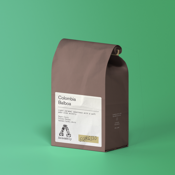Colombia, Balboa - Coffee roasted for espresso_image_Assembly Store_order now