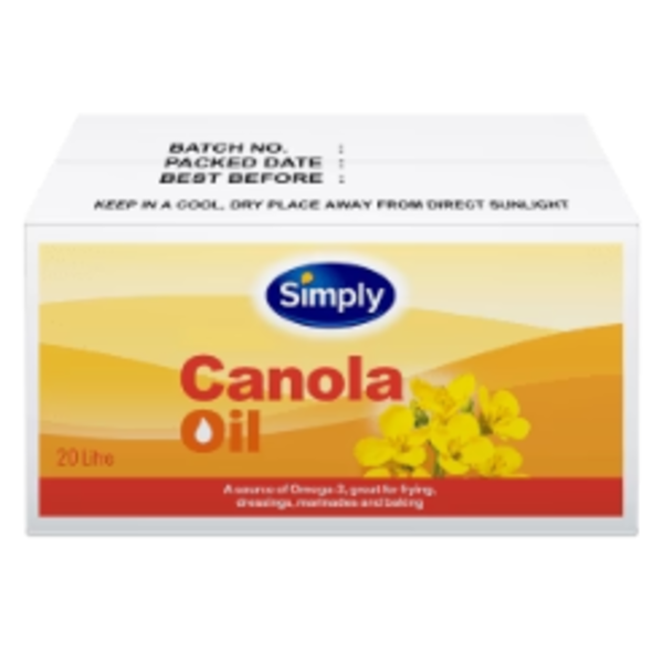 Canola Oil 20L BIB_image_Sealane Food Service_order now