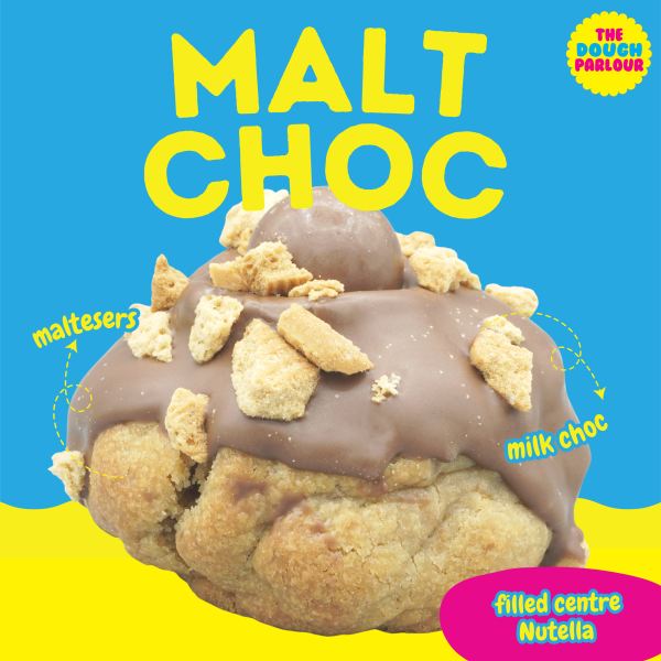 Malt choc bomb cookie_image_The Dough Parlour_order now