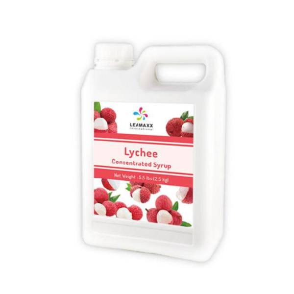 Lychee Flavor Syrup (2.5kg) 6 Bottles/ 1 Carton_image_Hank's Tea Bubble Tea Wholesale_order now