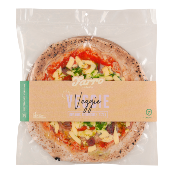 Organic Spelt Veggie Pizza (10") (6/CTN)_image_Farro Organico_order now