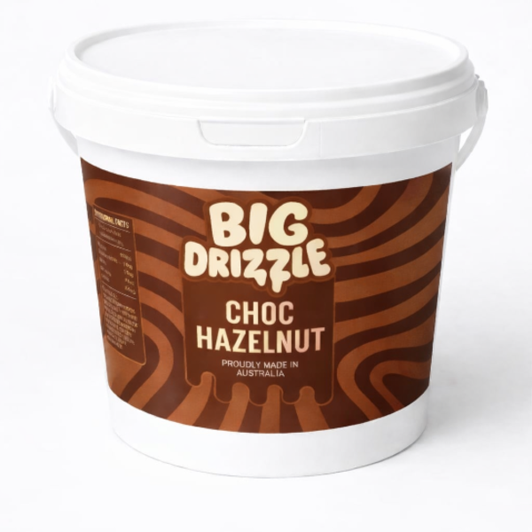 Chocolate Hazelnut Spread 2kg _image_Big Drizzle and Acai Toppings_order now