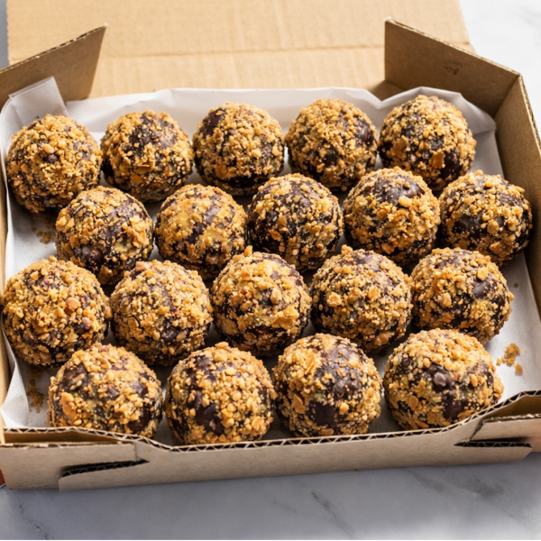 Peanut Choc Protein balls_image_Wellness By Tess_order now