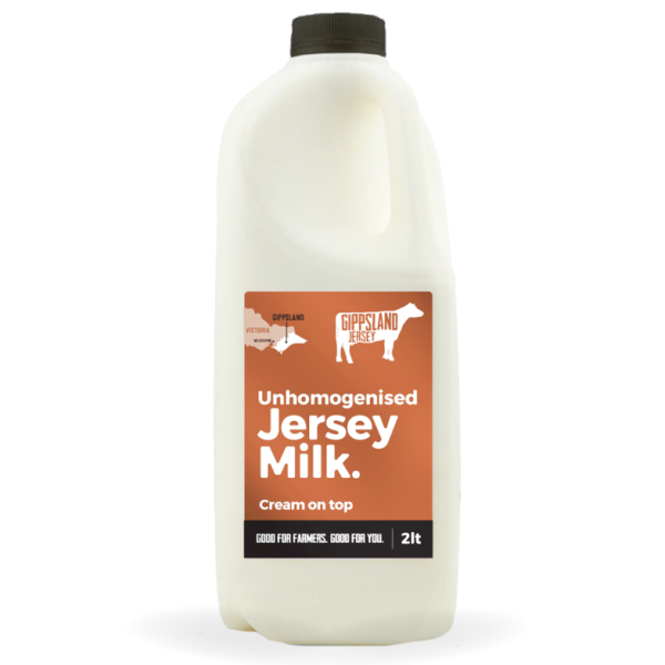 Gippsland Jersey Unhomogenised Milk (6x2lt)_image_Gippsland Jersey_order now