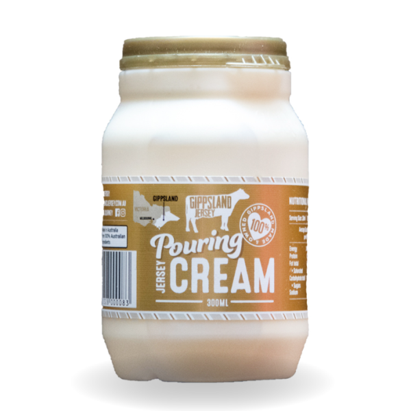 Gippsland Jersey Pouring Cream (12x300ml)_image_Gippsland Jersey_order now