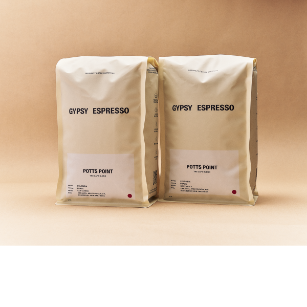 1kg Potts Point - The Cafe Blend_image_Gypsy Coffee Roasters_order now