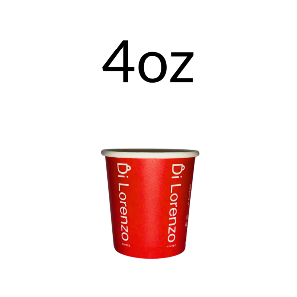 Take Away Cups - 4oz_image_Di Lorenzo Coffee_order now