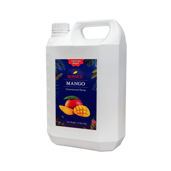 Premium Mango Syrup - Pulp 4 Bottles/Carton_image_Hank's Tea Bubble Tea Wholesale_order now