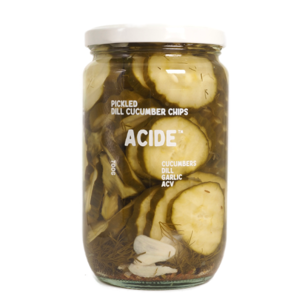 ACIDE - (Pack of 6) CRINKLE DILL PICKLE CHIPS 700G _image_ACIDE™_order now