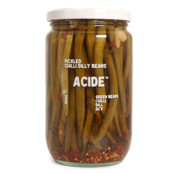 ACIDE - (Pack of 6) DILLY CHILLI BEANS 700G _image_ACIDE™_order now