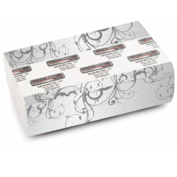 Slim Fold White Paper Hand Towels 220×230mm 2400 shts_image_Concord Packaging_order now